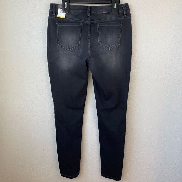 NWT JW Style Black Stretch Fit Jegging Jeans Size 10 - Picture 3 of 6